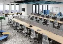 11 - Avail Go Long Bench and Meeting Table, Esen Chair and Clavo.webp