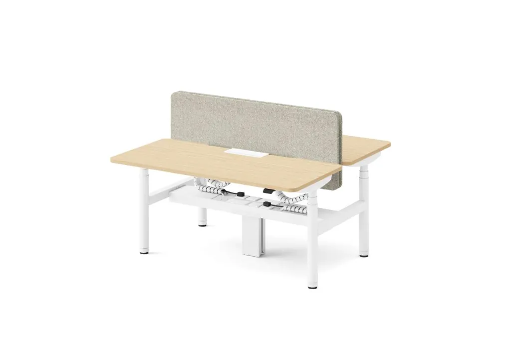 19 - Avail Go Height-adjustable Double Bench with Desk Mount Frameless Screen and 86 Socket_MFAS_CSE45.webp