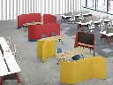003_1 - Birds Divider, Birds Oblong Table, Astrid Cafe Chair and Born Double Bench.webp