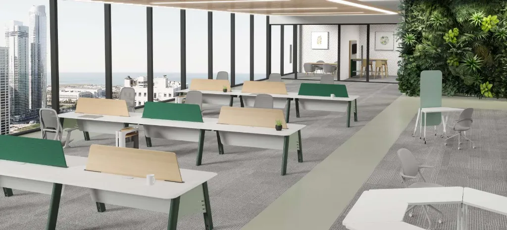 7 - Born Basic Double Bench in Activity-based Workplace.webp