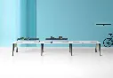 5 - Born Premium Double Bench with Planter and Trapezoid Shared Shelf.webp