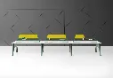 4 - Born Premium Double Bench with Accessories and Fabric Screen.webp