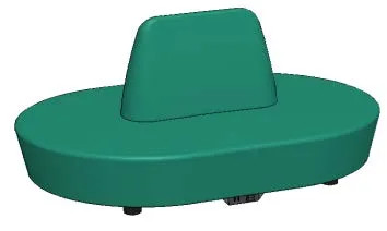[Kit-AA-5] ALL AROUND Island Single Sofa