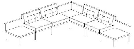 PERCH Sofa Set 1